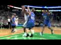 Dwight Howard Blocks Rajon Rondo