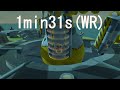 Worms Ultimate Mayhem Speedrun Tutorial 3 WR 1min31s by old worm ray