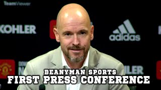 "The plan is HUGE!" | Erik ten Hag's first FULL press conference as Manchester United manager