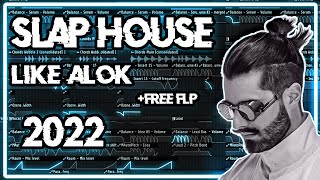 New SLAP HOUSE 2022 (ALOK - Sky High Remake) | FREE FLP & PRESETS | MRLN
