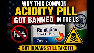 Why This Common Acidity Pill Got BANNED in the US, But Millions Of Indian Still Take It! ๐โ