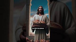 Jesus \u0026 the Miracle of Feeding the 5,000 Story #Shorts #jesus #jesuschrist @Inspire2X