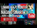 SMART TV BOX CONNECT OLD PC VGA MONITOR || MXQ PRO 4K TV BOX USING MINI AV2VGA ADAPTOR