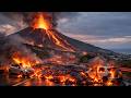 Réunion volcano in France! The beauty of lava and the destruction of Réunion volcano