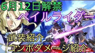 【EXVS2 #43】ペイルライダー解禁！武装紹介とコンボ紹介、透かしコン解説も【ペイルライダートレモ視点】