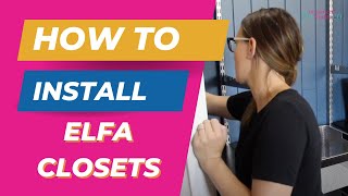 How To Install Elfa Closet System