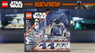 LEGO Star Wars 75373 Ambush On Mandalore Battle Pack - REVIEW