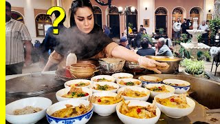 Yummy! Traditional Iranian Food in The Best Location of Isfahan | Abgoosht Beryan!