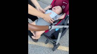 Car Seat Meltdown: 1-Year-Old’s Big Refusal｜Mom's New Daily Battle! 寶寶強烈抗拒坐進汽車座椅