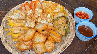 Fried Fish Paste with Vegetables/របៀបធ្វេីប្រហិតត្រីចៀនឲ្យស្វិតល្អមិនចាំបាច់យកសាច់ត្រីទៅបេាកឫបុក