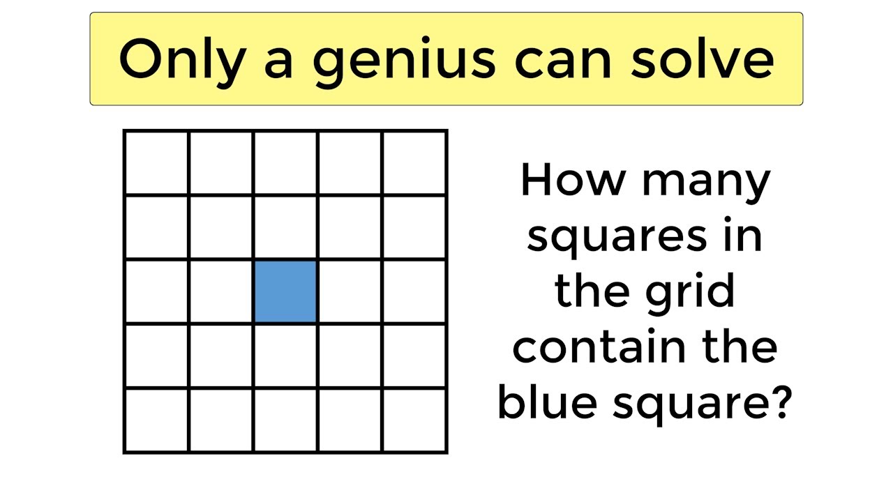 Puzzles That Only A Genius Can Solve Youtube