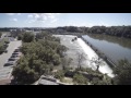 appleton wi 4k drone video full flight by the fox river at vulcan park yuneec typhoon