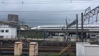 【のぞみ】東海道新幹線 N700A のぞみ@小田原駅（通過）