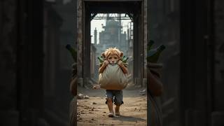 লিল্লু বোতল কুড়িয়ে জামা কিনলো😨#lion  #catsoftiktok #shortsfeed #trendingshorts #viralshorts