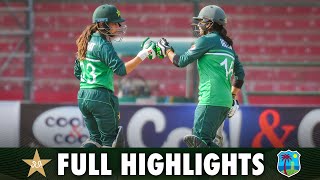 Full Highlights | Cool & Cool Pakistan Women vs West Indies Women 2021 | 1st ODI | PCB | MA2T