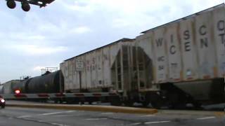 CN 8018 and IC 2599 at Elmwood Park