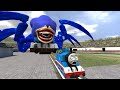 Building a Thomas Train Chased By Cursed Thomas Train turned into Shin Sonic Tapes in Garry's Mod