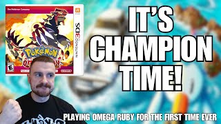 Playing Pokemon Omega Ruby - For the First time EVER - We're in the END GAME now.