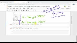 6. Python With Data Analytics String matching in MLNLP:6.1 String Matching using fuzz ratio 2023.