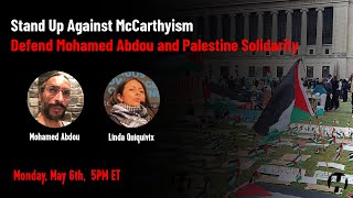 Stand Up Against McCarthyism: Defend Mohamed Abdou and Palestinian Solidarity