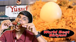 Worlds best biriyani | Yusuf Biriyani | biriyani lover😋| Views Of Rithik | first time @ youtube