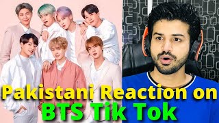 Pakistani React on BTS TikTok Edits Compilation | Reaction Vlogger
