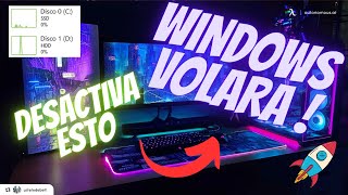 ⚡SOLO DESACTIVA ESTO EN TU PC Y WINDOWS VOLARÁ | VELOCIDAD AL MÁXIMO SIN PROGRAMAS - 2023