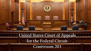 U.S. Court of Appeals for the Federal Circuit Live Stream Courtroom 203