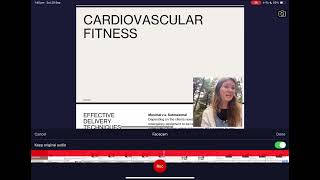 Module 3 Presentation Pre-Exercise Evaluation