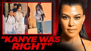 Kourtney Kardashian SLAMS Kim for EXPLOITING Her Daughters for Fame