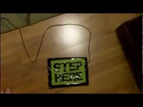 New Spirit Halloween Step Here Pad - YouTube