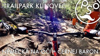 TRAIL PARK KLÍNOVEC 2020 - enduro Německá na oči + černej Baron na ruce:) - [4K]