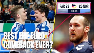 Crazy ending of the match 🤯 | Faroe Islands vs. Norway | Men's EHF EURO 2024