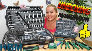 Mega Unboxing / HBM \u0026 Mannesmann Tools / Pink Gloves