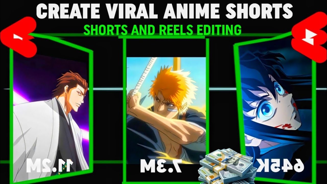 Viral Anime Shorts Editing How To Create Anime Shorts Youtube