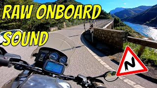 Lago di Valvestina | BMW R1150GS | RAW ONBOARD | 4K