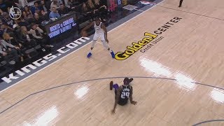 Kevin Durant Makes Sampson Fall Over Than Drains Three In His Face!