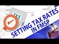 Setting Tax Rates in FM Starting Point | FMSP Videos | FileMaker Training