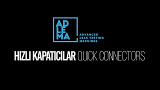 Adlema Hızlı Kapatıcılar (Quick Connectors)