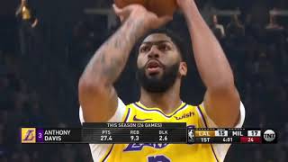 Los Angeles Lakers vs Milwaukee Bucks   2nd Quarter Highlights   2019 20 NBA Season