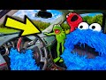 Kermit The Frog, Elmo, & Cookie Monster STEAL a Cadillac Escalade! (Cookies 4 Hire)