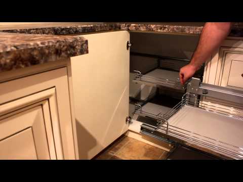 Corner Cabinet Storage Solution Blind Corner Cabinet Organizer