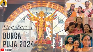 Durga Puja Vlog 2024 (part 3) | Crazyhead Bongs #bengalivlog #durgapuja #durgapuja2024