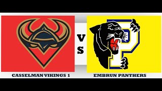 HEO D3 U15B - Embrun Panthers 1 at Casselman Vikings