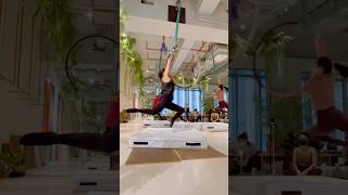 基礎空環練習紀錄 #yogagirl #aerialhoop