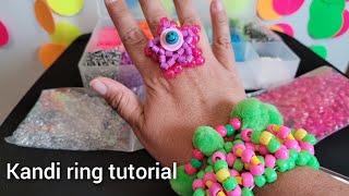 Kandi ring tutorial