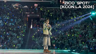 [4K] [KCON LA 2024] ZICO (지코) 'SPOT!'