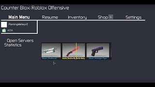 Cb Ro Full Match 2 Counter Blox Roblox Offensive Tazz - butterfly knife ruby my biggest unboxing ever 2