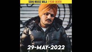 SIDHU MOOSE WALA 1 YEAR DEATH ❓ ,295,29-5-2022#shorts #short #youtubeshorts #hindifacts #rapper #295