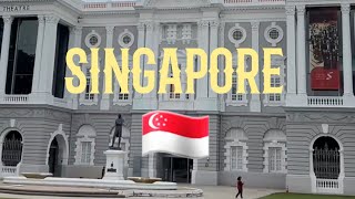 Singapore 🇸🇬 Walking Tour through the city 4k